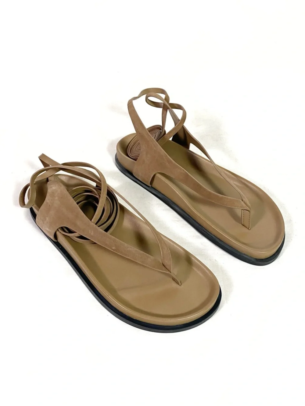 A.EMERY Shel Suede Sandals - Picture 4 of 9